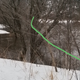 The green line is where the river usually is. I usually mow some of the area to the left of it. Some spots of this are over 4ft deep now I think. Not going to find out.